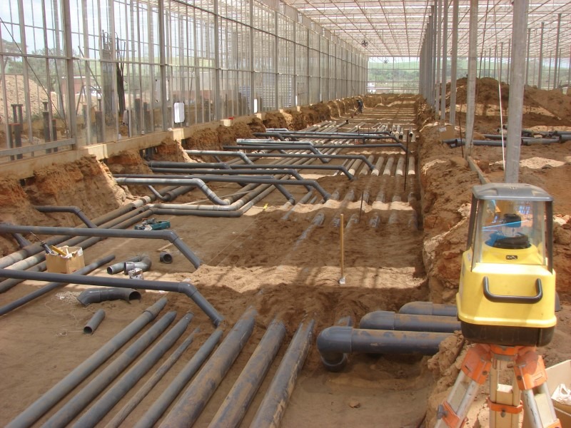 Greenhouse irrigation systems
