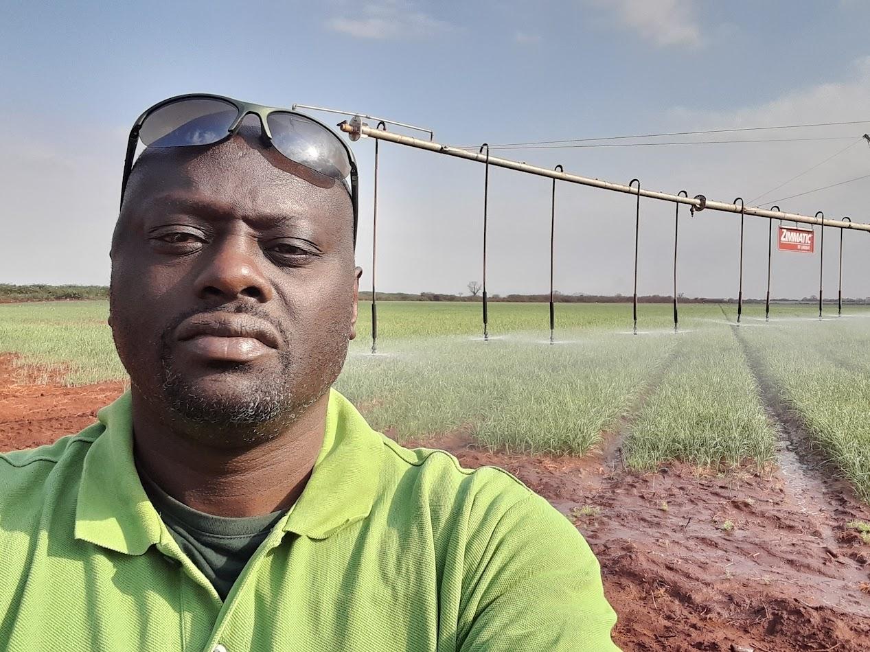 Eng. Fred Jura on site