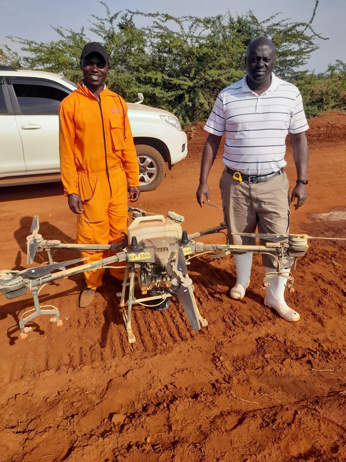 Agricultural drone operators